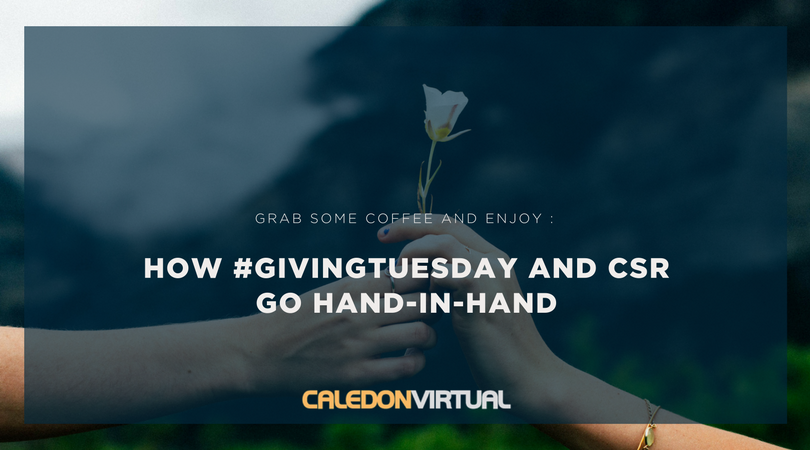 How #GivingTuesday and CSR go Hand-In-Hand