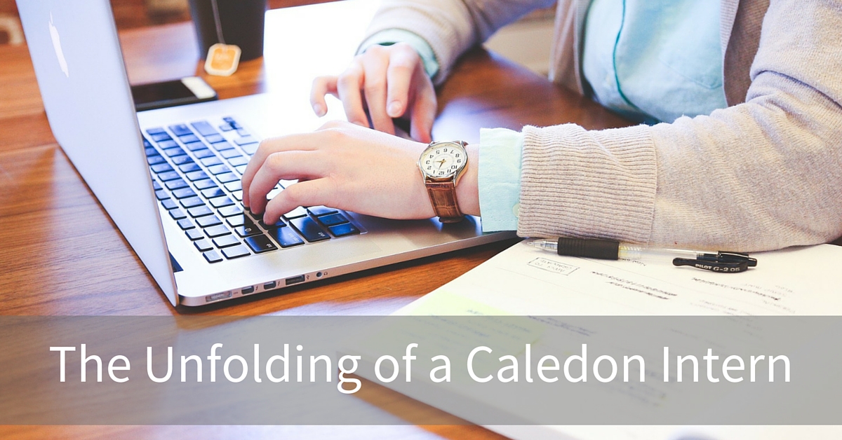the unfolding of a Caledon intern 1