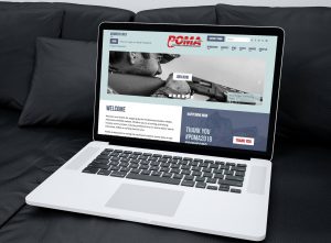POMA outdoor brand website design